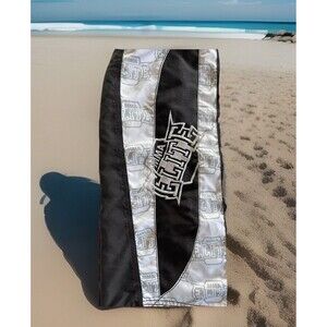 MMA Elite Fight Shorts Ghost Pattern Embroidered Pockets Drawstring Men Small